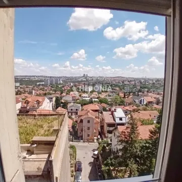 View from the window of the cityscape and surrounding buildings. - image 6