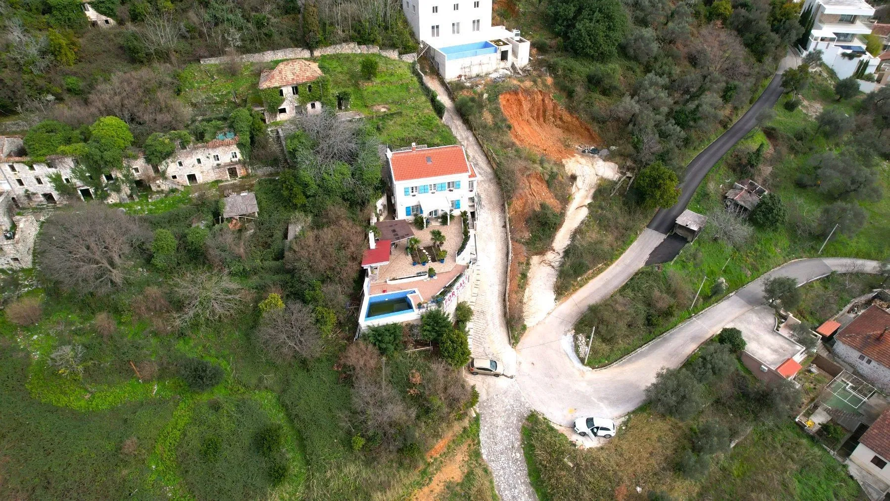 Prodaja, plac, 255m², Donja Lastva, Tivat