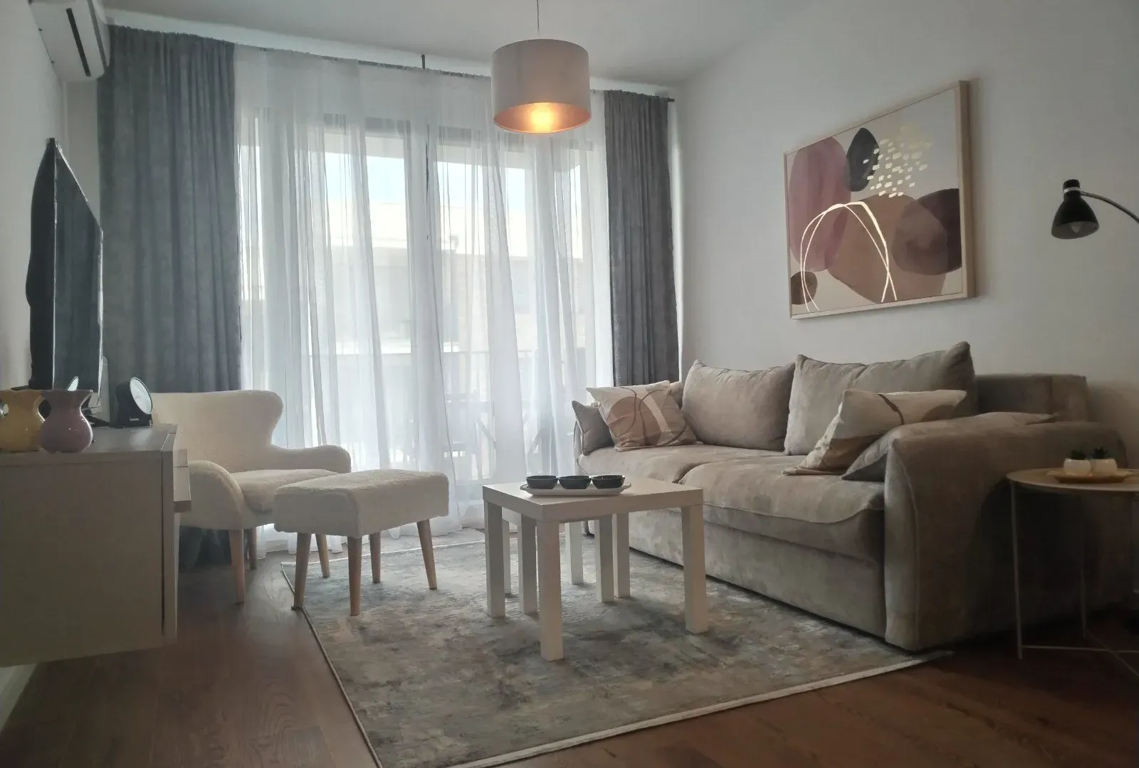 Rent, two bedroom apartment, 46m², Višnjička Banja, Palilula Sve Podlokacije