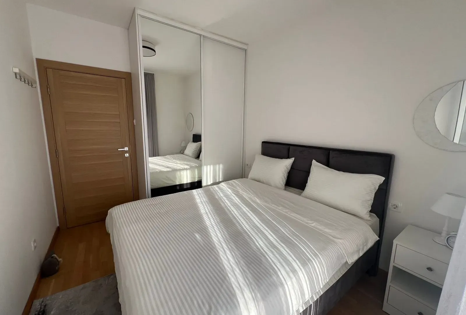 Rent, one bedroom apartment, 43m², Pobrežje, Podgorica