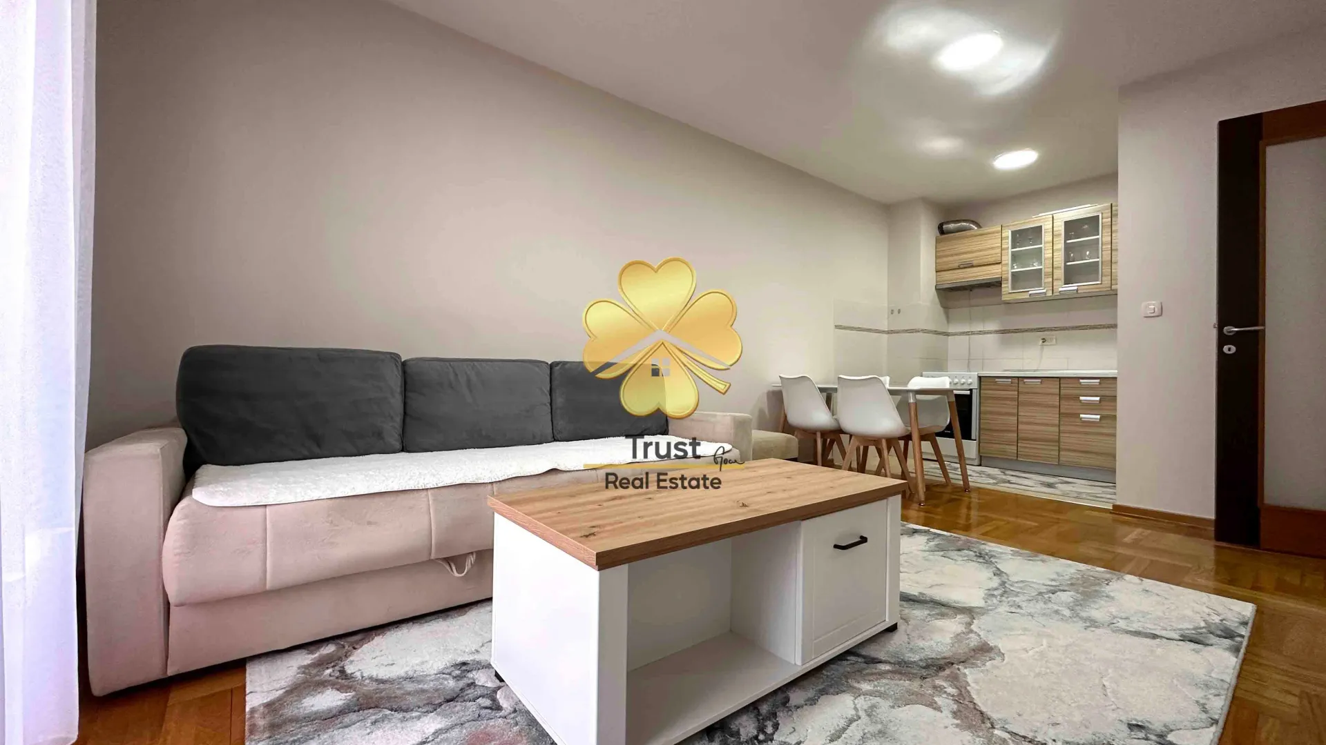 Rent, one bedroom apartment, 45m², Stari Aerodrom, Podgorica