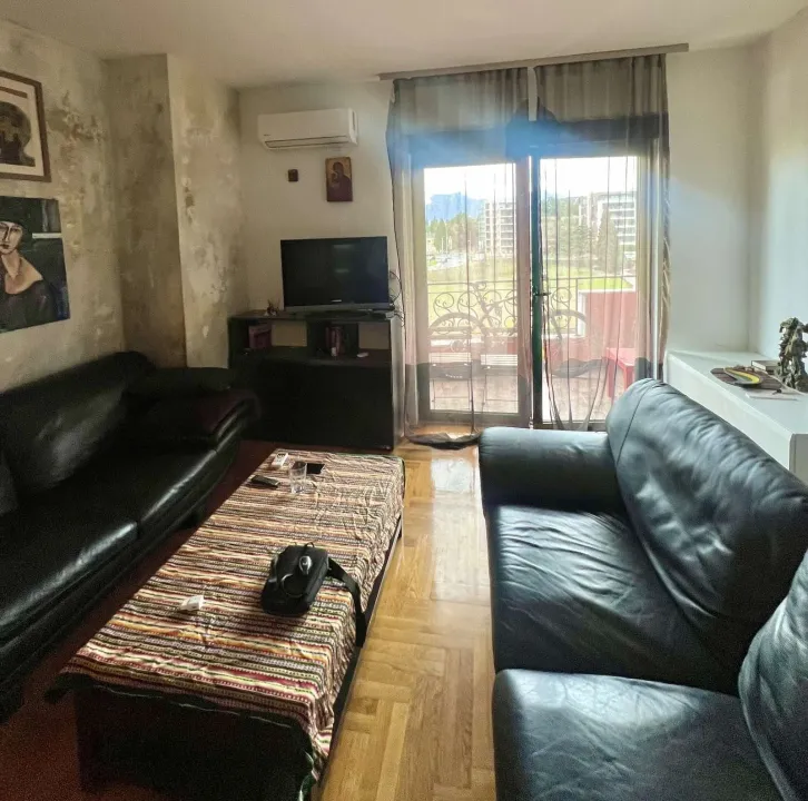 Rent, one bedroom apartment, 45m², Momišići, Podgorica
