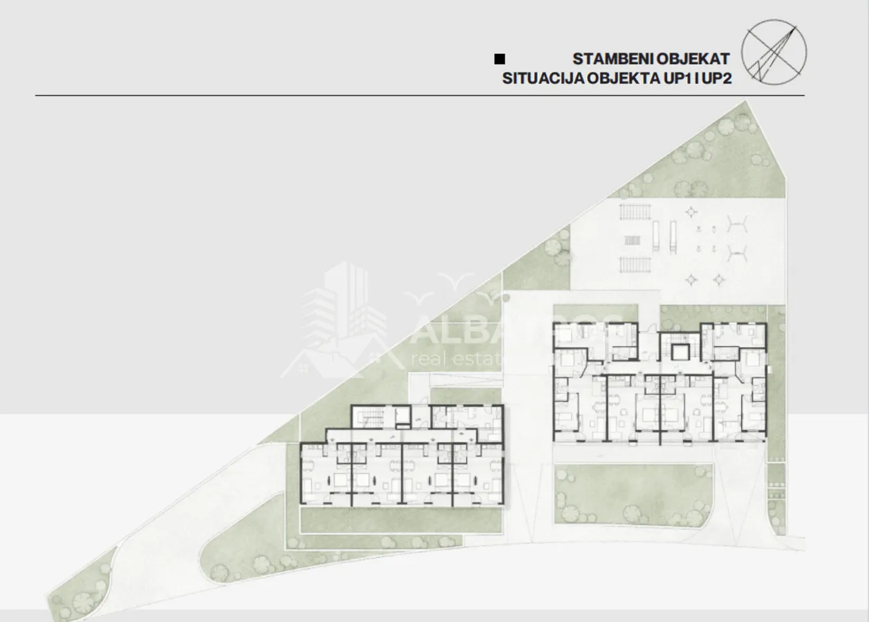 Prodaja, dvosoban stan, 64m², Šušanj, Bar
