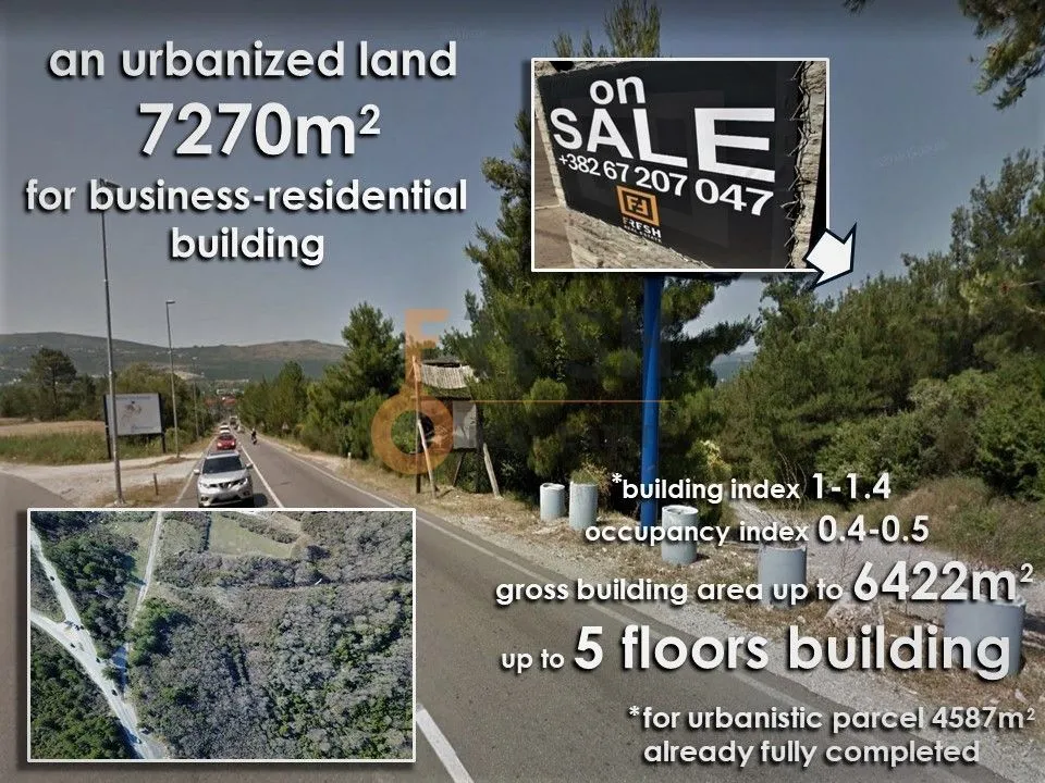Prodaja, plac, 7270m², Kotor, Crna Gora