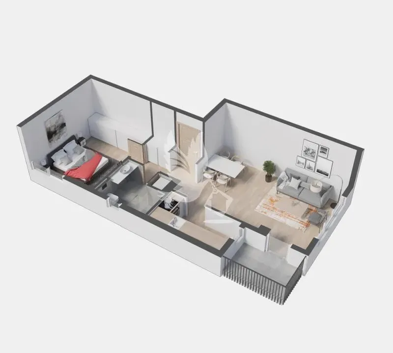 Prodaja, dvosoban stan, 46m², Mladenovac, Beograd