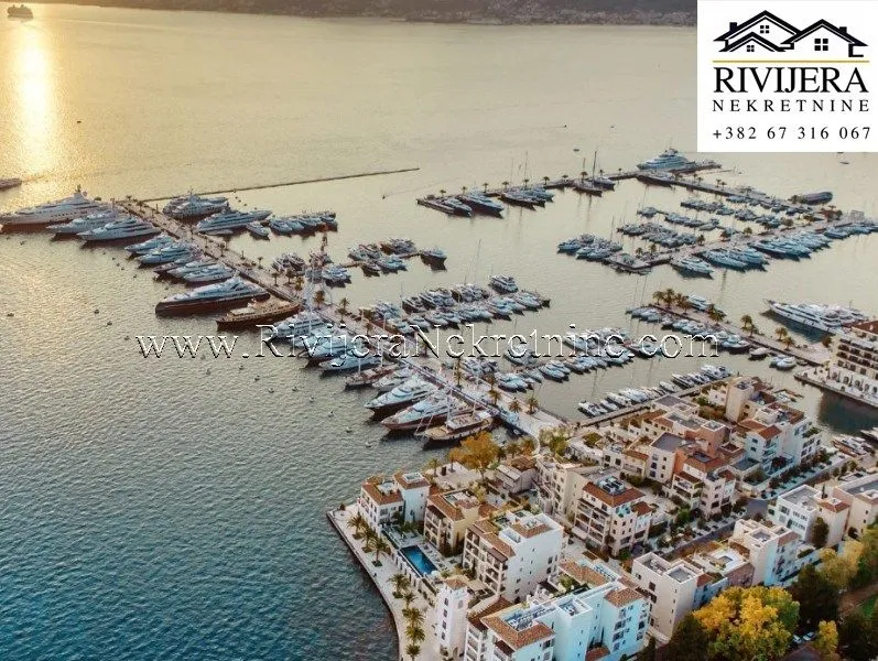 Sale, one bedroom apartment, 68m², Porto Montenegro, Tivat