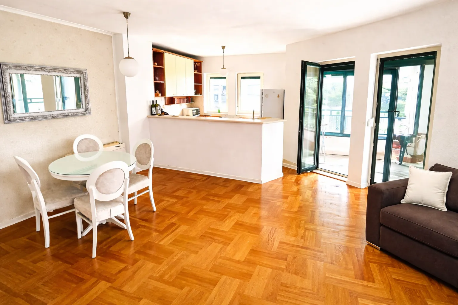 Rent, one bedroom apartment, 56m², Momišići, Podgorica