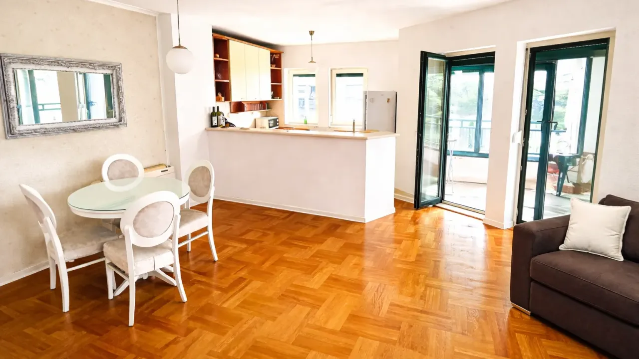 Rent, one bedroom apartment, 56m², Momišići, Podgorica
