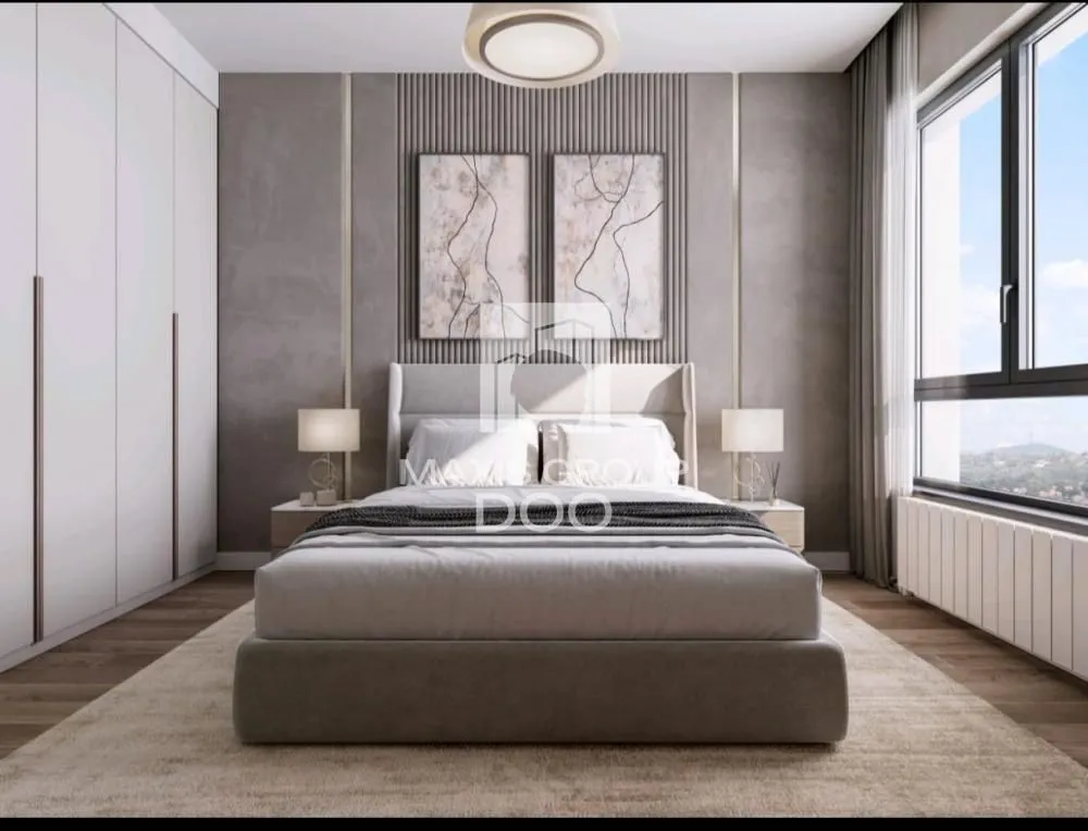 Sale, two bedroom apartment, 63m², Savski Venac, Beograd