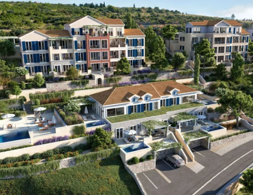 Prodaja, dvosoban stan, 95m², Luštica Bay, Tivat