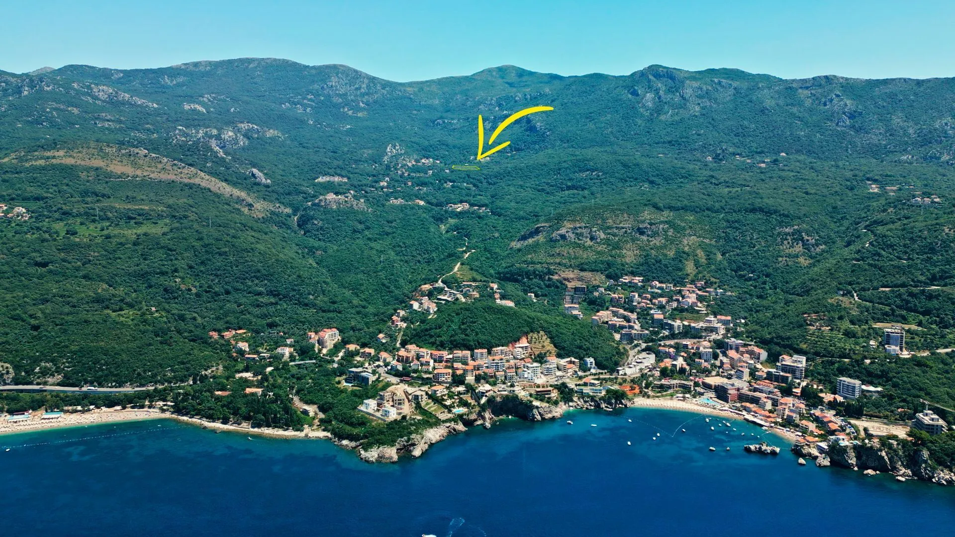 Prodaja, plac, 1088m², Kuljače, Budva