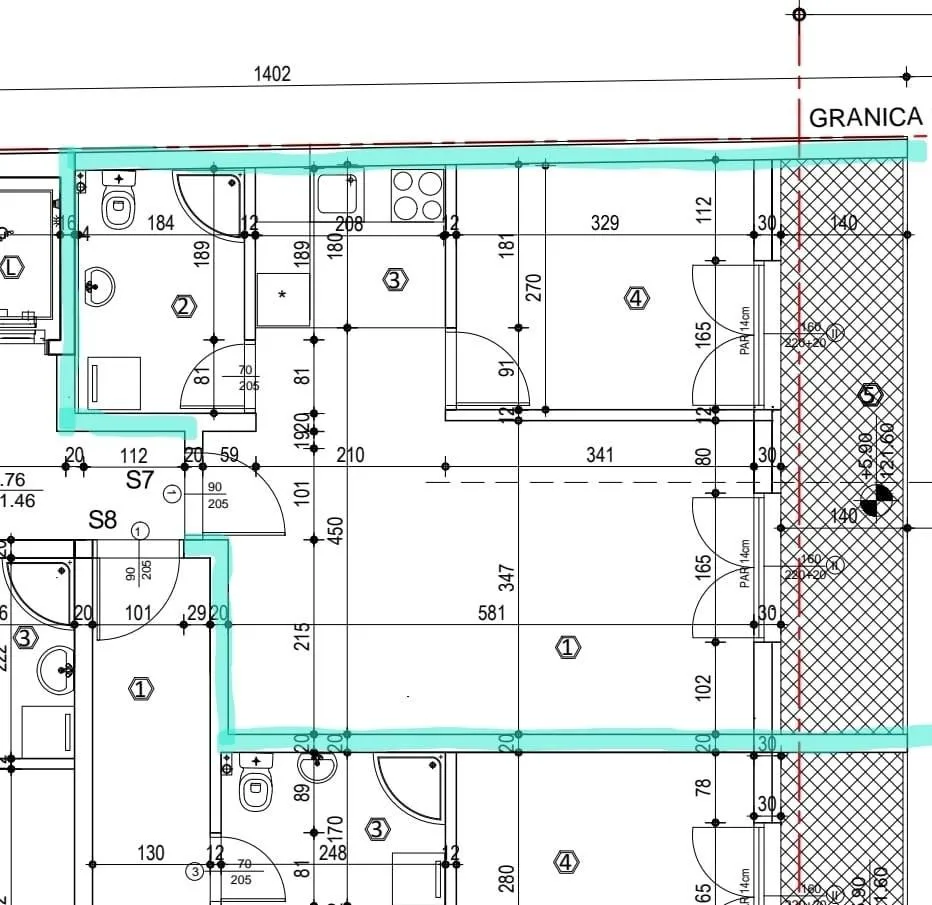 Sale, two bedroom apartment, 49m², Hadzipopovac, Palilula Sve Podlokacije