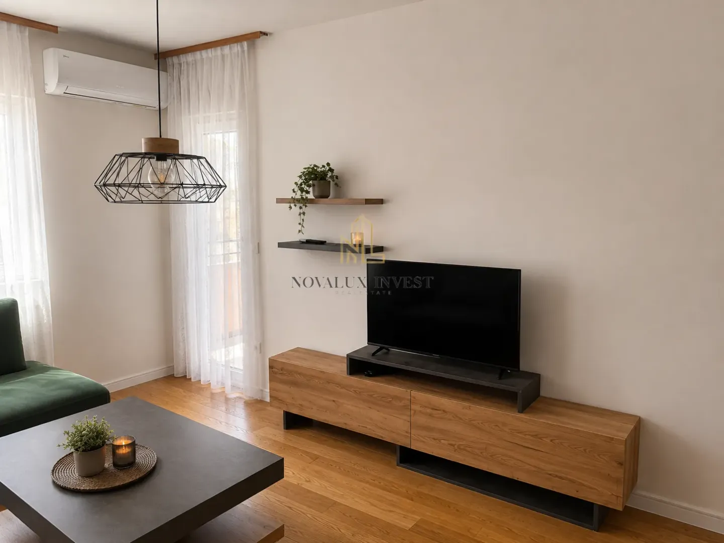 Izdavanje, jednosoban stan, 50m², Central Point, Podgorica