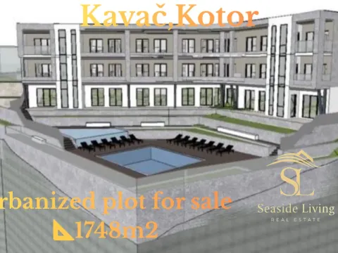 Prodaja, plac, 1748m², Kavač, Kotor - image 1