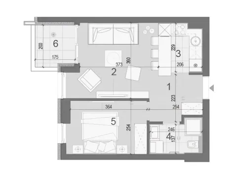 Prodaja, dvosoban stan, 40m², Novi Beograd Blok 25, Novi Beograd Sve Podlokacije - image 12