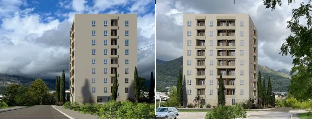 Sale, apartment, 49m², Bar, Crna Gora