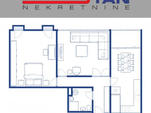 Prodaja, dvosoban stan, 64m², Novi Beograd Sve Podlokacije, Beograd - image 12