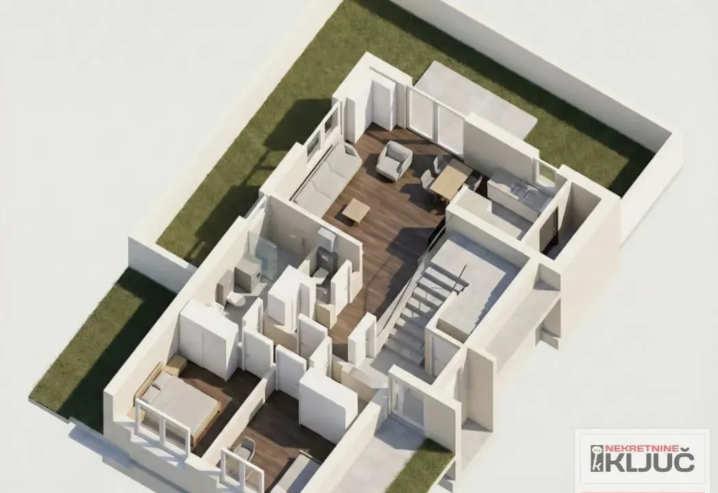 Sale, three bedroom apartment, 68m², Sremska Kamenica, Petrovaradin