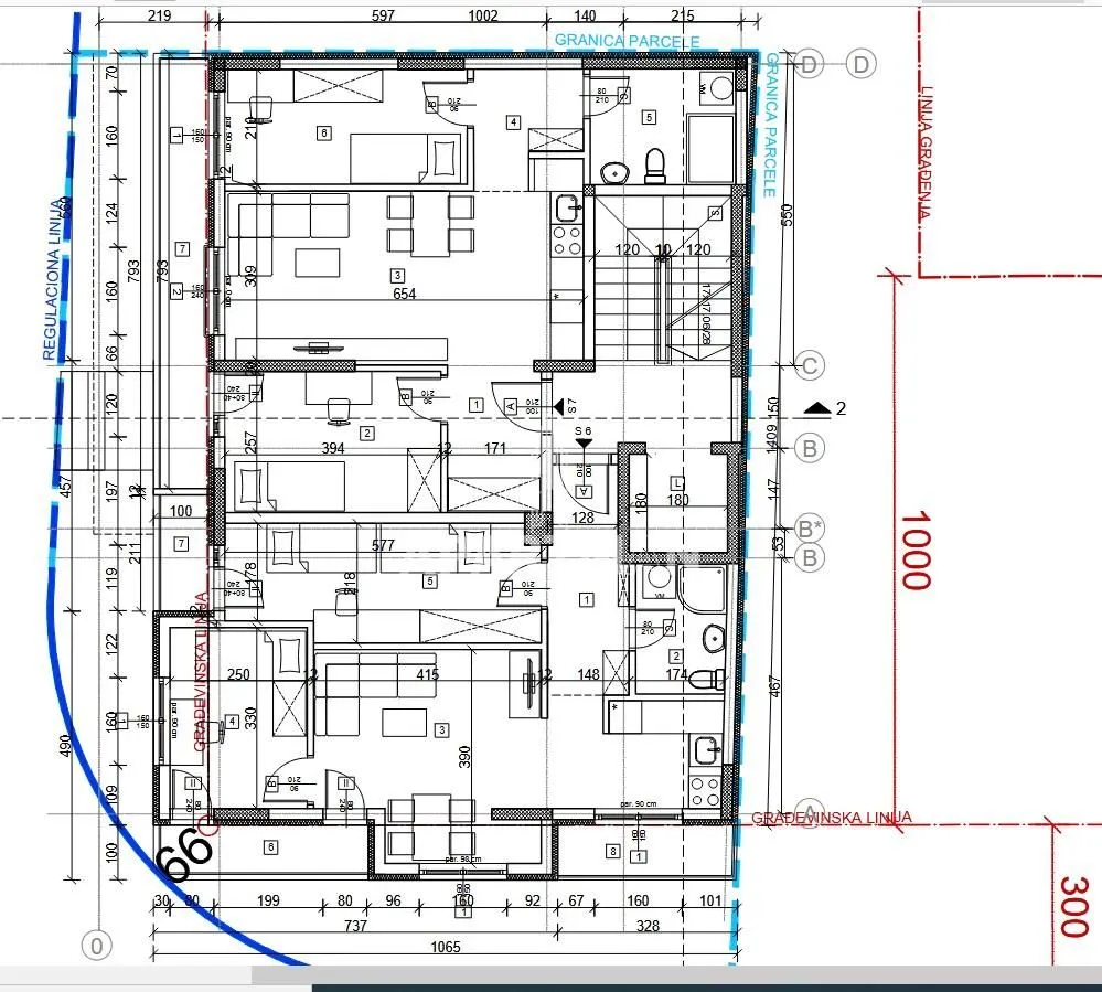 Sale, two bedroom apartment, 60m², Olimp, Zvezdara Sve Podlokacije