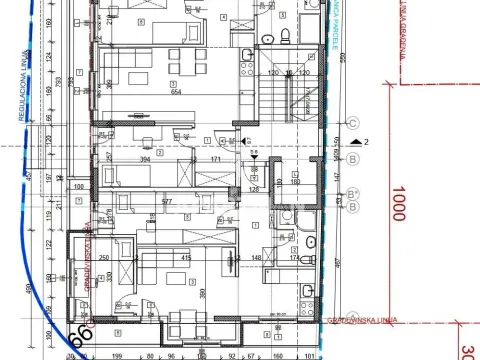 Sale, two bedroom apartment, 60m², Olimp, Zvezdara Sve Podlokacije