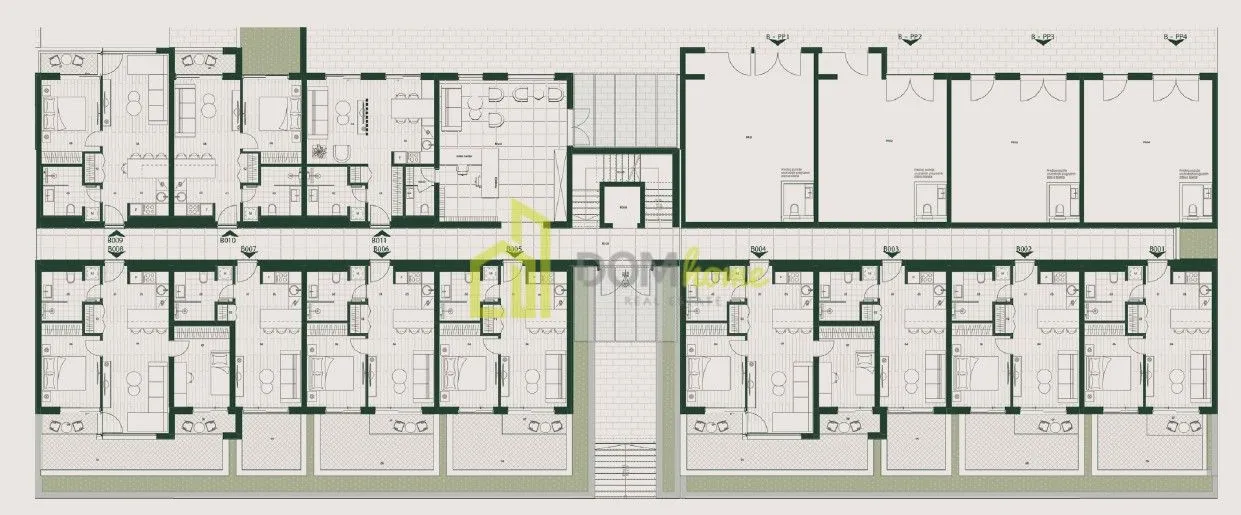 Sale, one bedroom apartment, 40m², Tivat, Crna Gora
