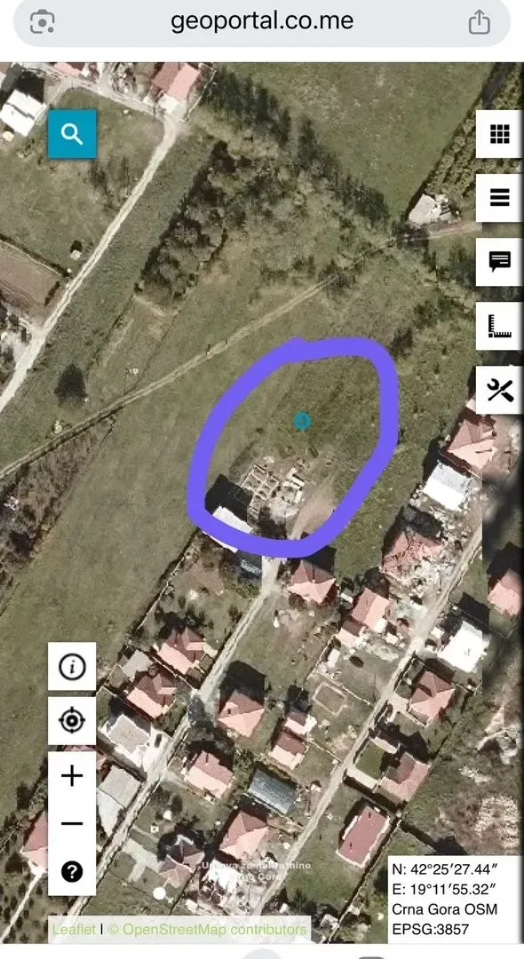 Prodaja, plac, 835m², Donja Gorica, Podgorica