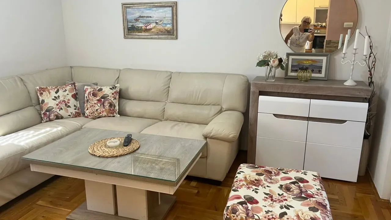 Rent, one bedroom apartment, 43m², Ibričevina, Podgorica