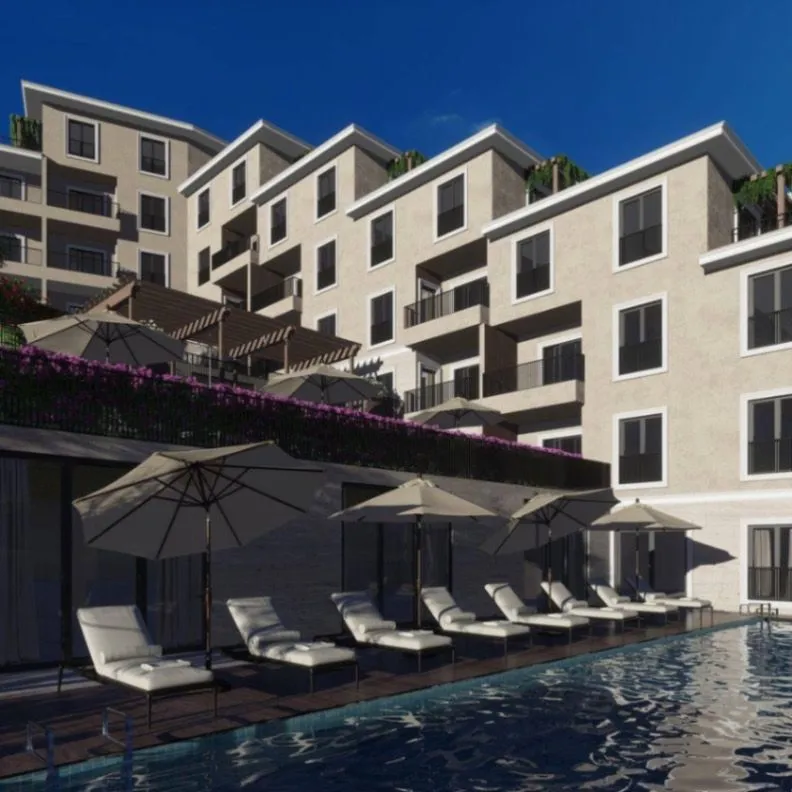 Prodaja, jednosoban stan, 42m², Bečići, Budva
