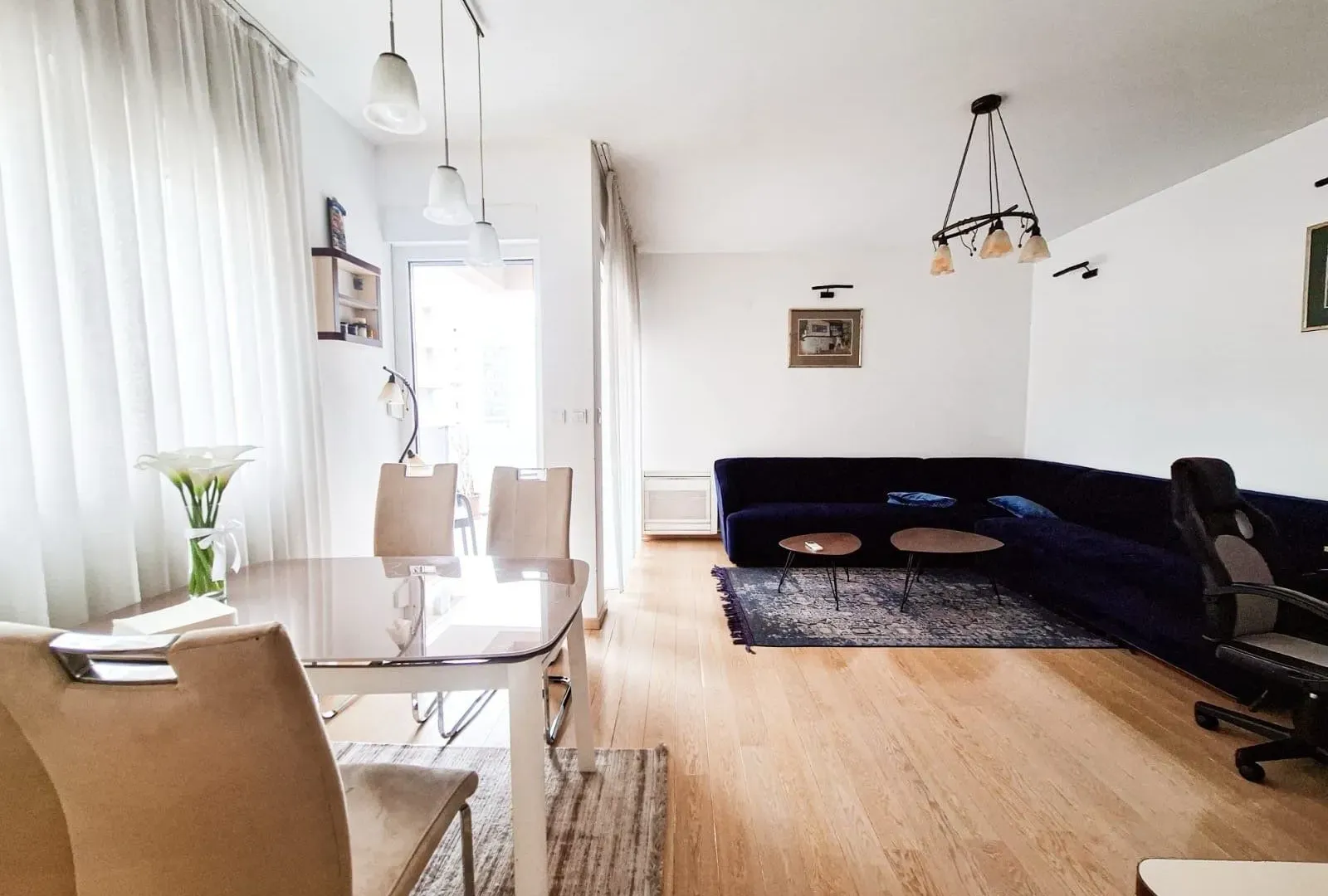 Rent, two bedroom apartment, 72m², City Kvart, Podgorica