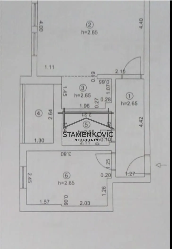 Prodaja, dvosoban stan, 45m², Detelinara, Novi Sad Sve Podlokacije