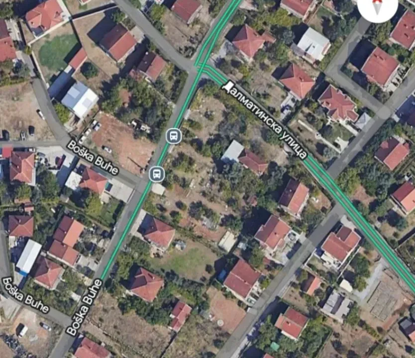 Prodaja, plac, 484m², Dalmatinska ulica, Podgorica