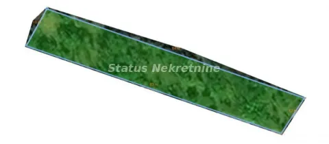 Katastarski prikaz parcele sa označenim dimenzijama. - image 3