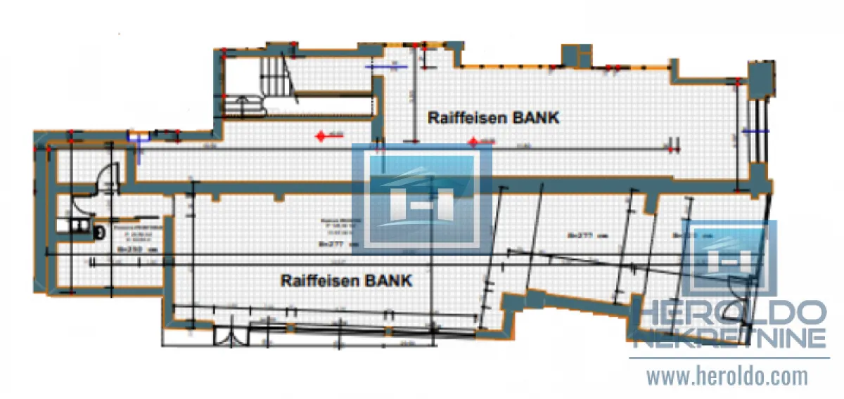 Rent, office space, 171m², Centar, Jagodina