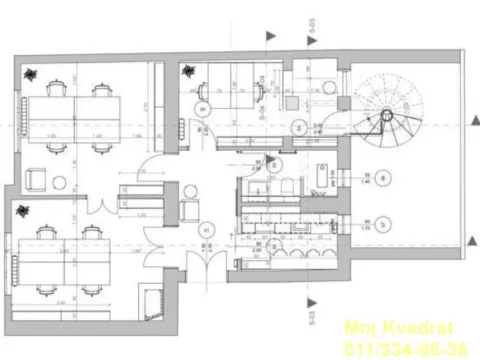 Izdavanje, trosoban stan, 70m², Savski Venac, Beograd - image 14