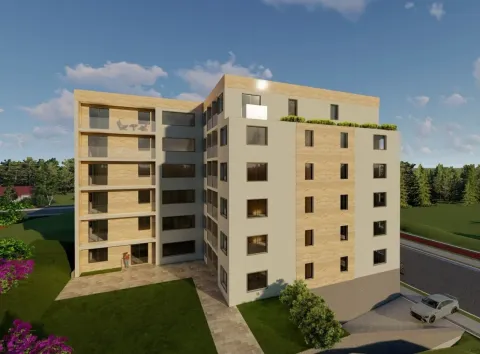 Exterior view of the residential building with landscaped yard. - image 6