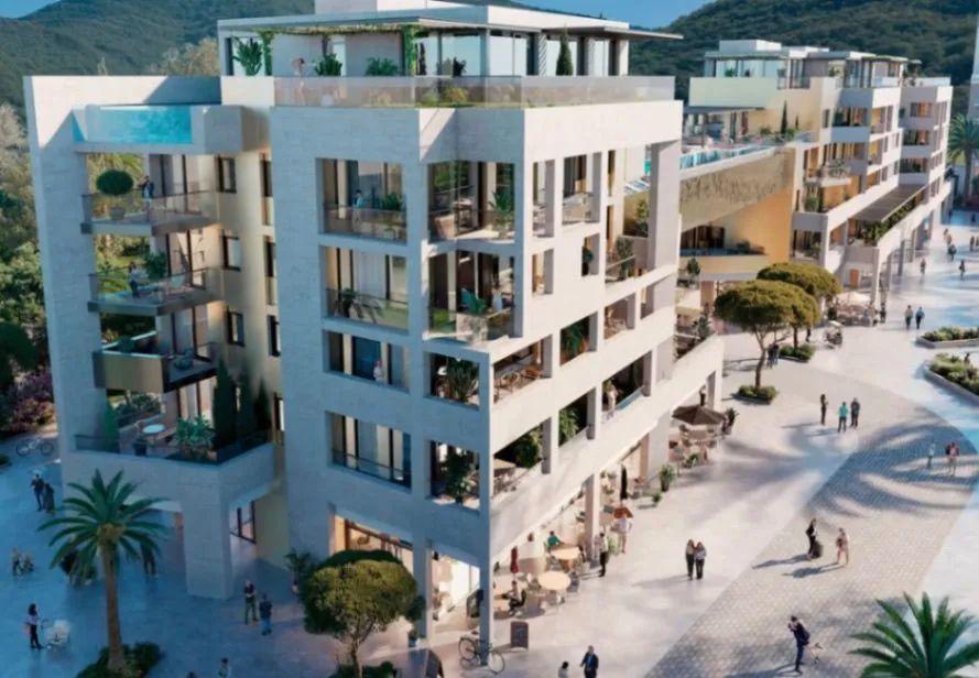 Prodaja, dvosoban stan, 137m², Tivat, Crna Gora