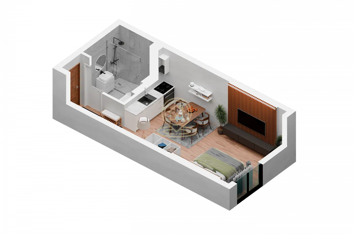 Prodaja, trosoban stan, 65m², Centar, Novi Sad