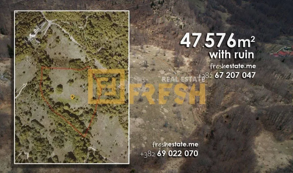 Prodaja, plac, 47576m², Kolašin, Crna Gora
