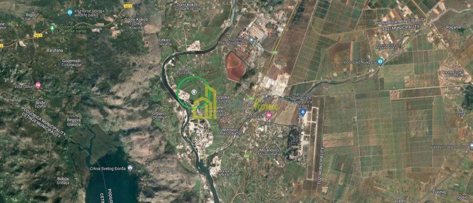 Prodaja, plac, 3929m², Zeta, Podgorica