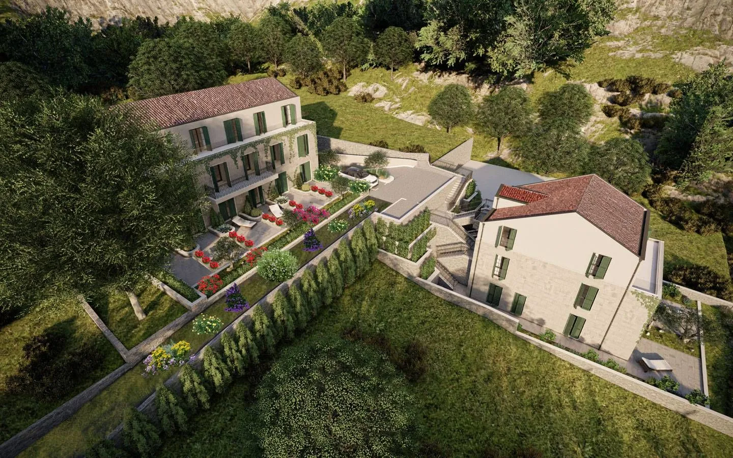 Prodaja, dvosoban stan, 67m², Prčanj, Kotor