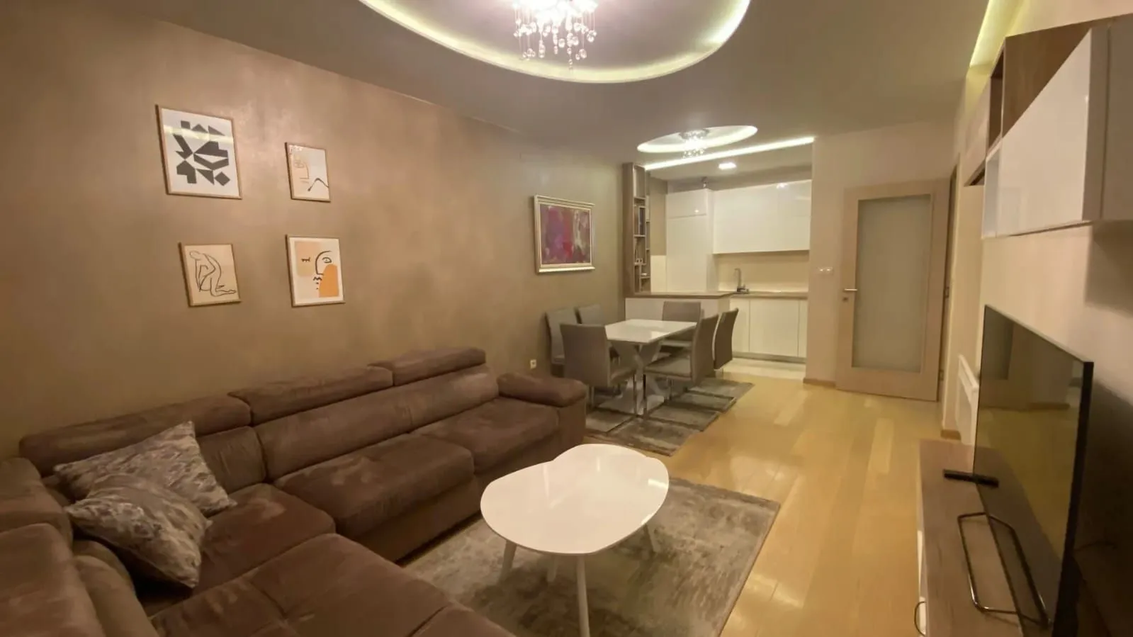 Rent, one bedroom apartment, 47m², City Kvart, Podgorica