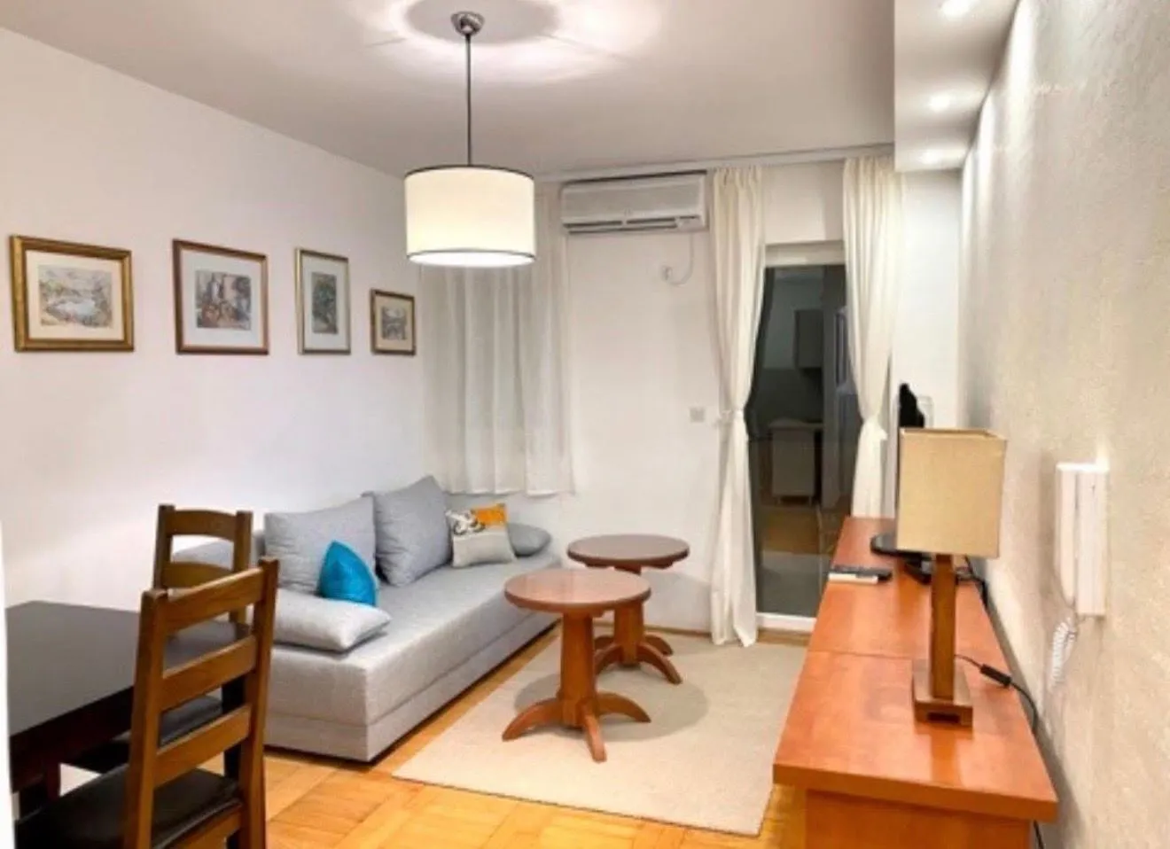 Rent, one bedroom apartment, 40m², Rozino, Budva
