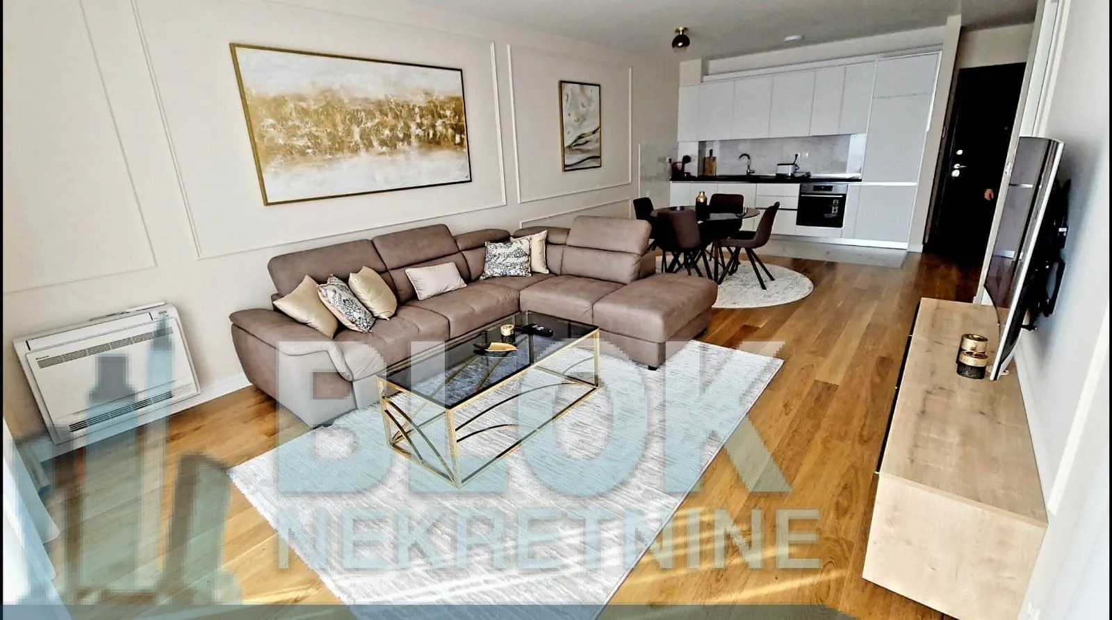 Izdavanje, jednosoban stan, 58m², Podgorica, Crna Gora