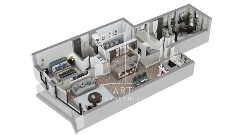 Sale, four bedroom apartment, 120m², Vračar Centar, Vračar Sve Podlokacije