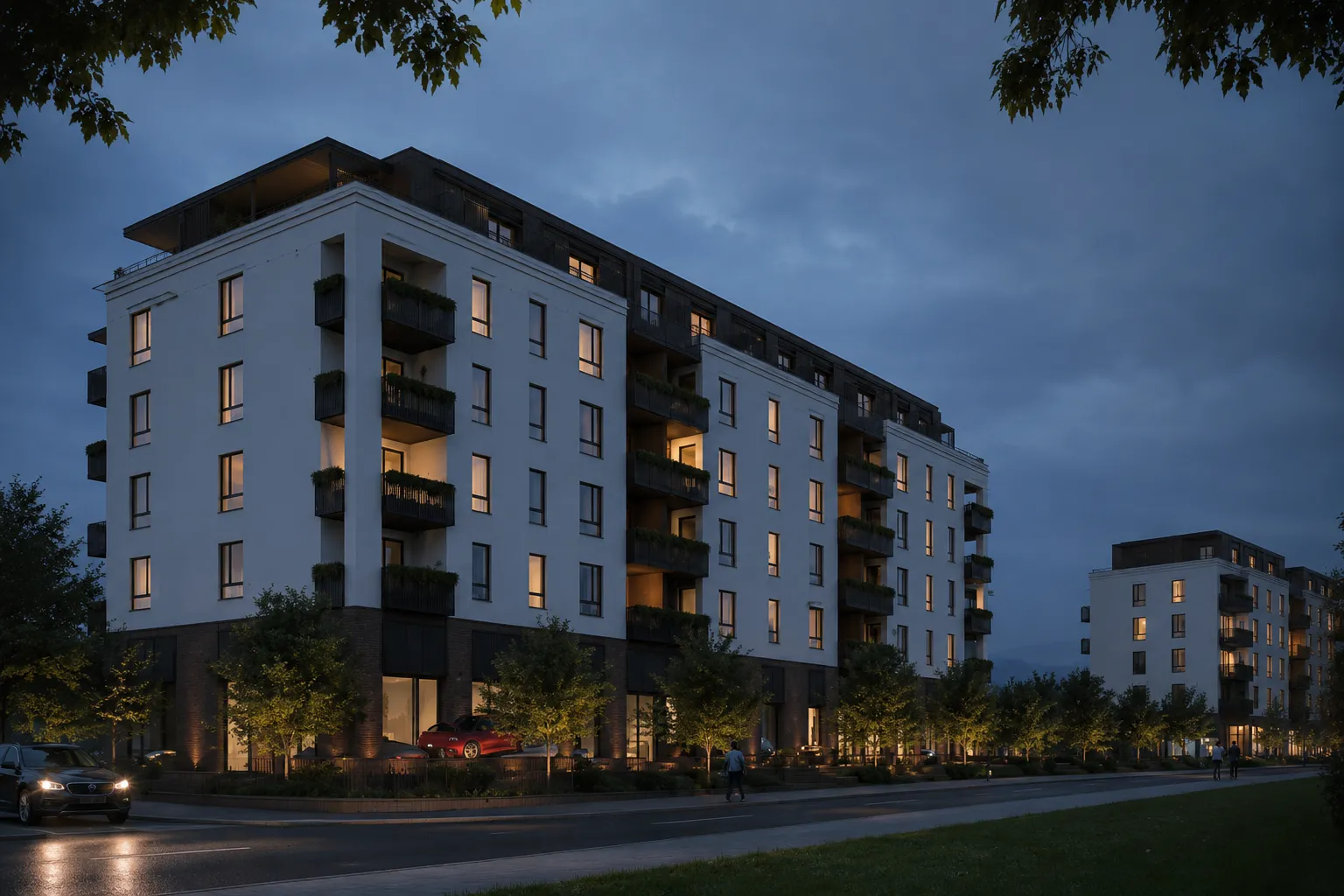 Rent, one bedroom apartment, 47m², Krivi Most, Podgorica
