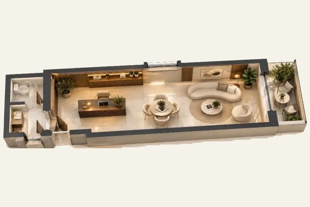 Prodaja, poslovni prostor, 34m², Rozino, Budva