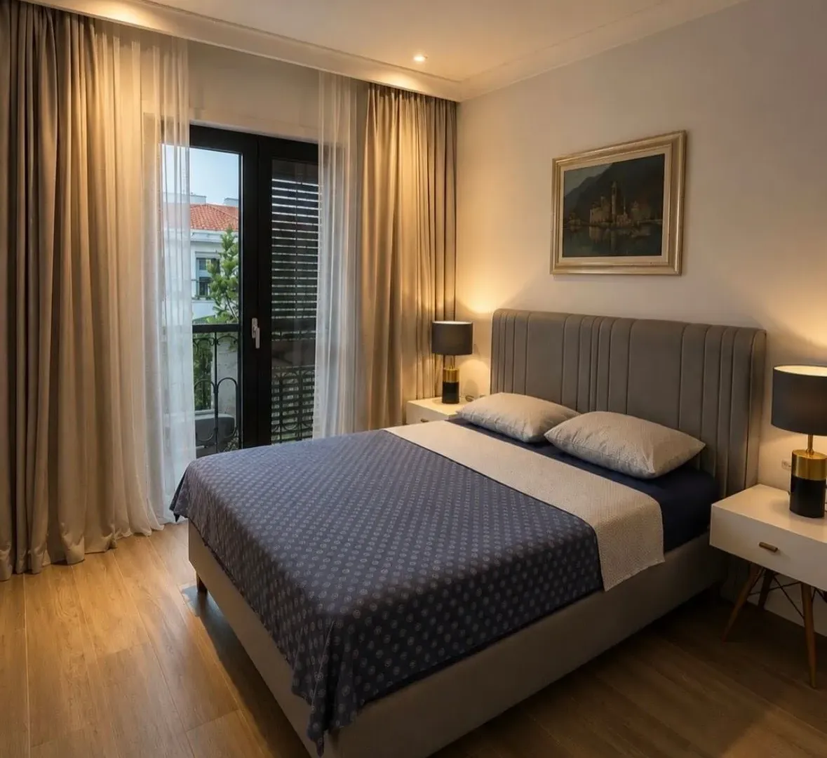 Rent, one bedroom apartment, 60m², Luštica Bay, Tivat