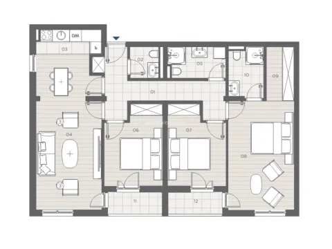 Prodaja, trosoban stan, 99m², Radanovići, Kotor - image 5
