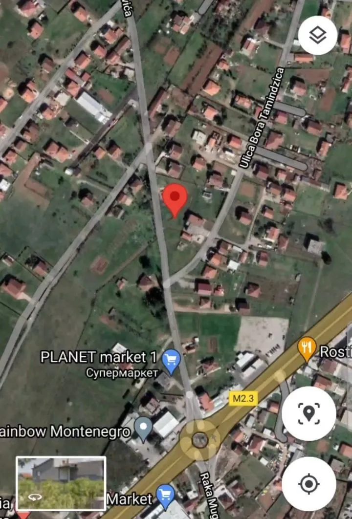 Prodaja, plac, 740m², Podgorica, Crna Gora