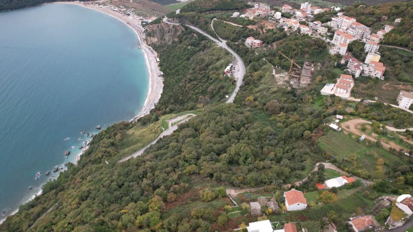 Prodaja, plac, 5100m², Prijevor, Budva